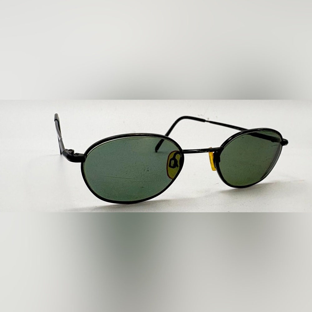 Capezio 9 Black Oval Metal Sunglasses Frames Only